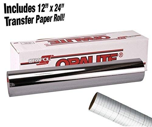 ORACAL 351 Silver Chrome Adhesive 12