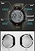 LIGE Outdoor Sport Watches Waterproof Digital Led Display Electronic Wristwatch Black white