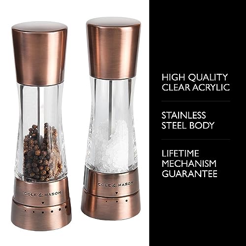 Cole & Mason Derwent Salt & Pepper Mill Gift Set Salt and Pepper