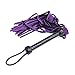 BDSM Leather Whip Sex Toy | Fetish Adult Sex Toy Purple Flogger for Couples