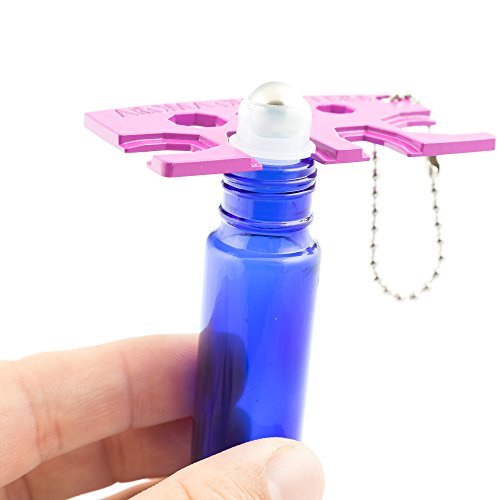 Essential Oil Bottle Opener - 3 Pack Oils Metal Key Tool Easily Removes & Replaces Roller Balls and Caps on Bottles. Universal Cap Remover Accessory for Rollons Sample Drams, Orifice Reducers & Tops - Thumbnail 6