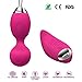 Beslove Bullet Vibrator - 10 Speed Remote Control Rechargeable G Spot Vagina and Clitoris Vibrating Vibrator for Women-Rose