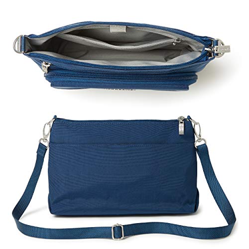 Baggallini womens Original RFID Everyday Crossbody Bag, Pacific, One