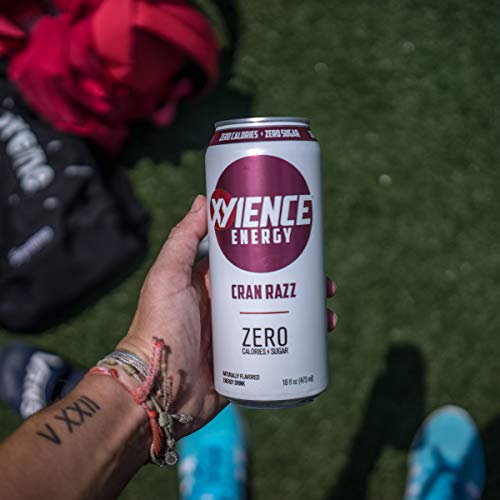 XYIENCE Energy Drink Cran Razz Sugar Free Zero Calories Natural