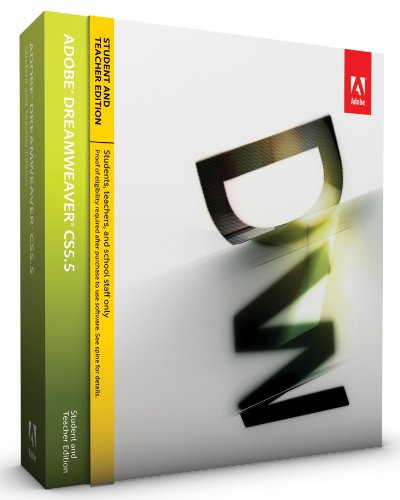 Adobe Dreamweaver CS5.5 Student and Teacher Edition - Validation Required