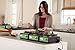 Crock-Pot SCCPMD3-GR Hook Up Oval Connectable Entertaining System, 3.5-Quart, Metallic Sage