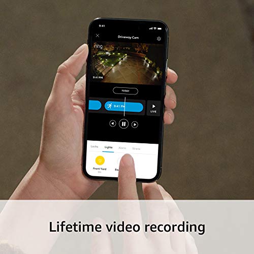 Ring Spotlight Cam Mount X White lifetime video recording, 3year