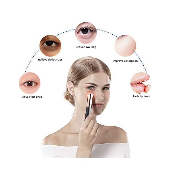 Sonic-Vibration-Eye-Care-Massager-For-Puffiness-And-Dark-Circles-Eye-Care-Massage-Wand-With-455-Heated-Skin-Tightening-And-Firming-Massage Ms.W Heated Eye Massager Multifunctional,Sonic Vibration Eye Care Massager,Anti-Aging Wand Facial Wand With 45±5℃ Heated…