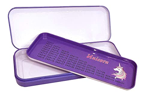 KRH store Unicorn Metal Pencil Box with Multi-Level Storage with Free Stationary(Multicolor 1 pcs ) KRH store Unicorn Metal Pencil Box with Multi-Level Storage with Free Stationary(Multicolor 1 pcs )