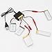 Holy Stone 5 in 1 Max 2.5A Current Input Fast Battery Charger for X5C, 818a,X1,X4,HS170,X300,X400,F181,F180 Quad Copter