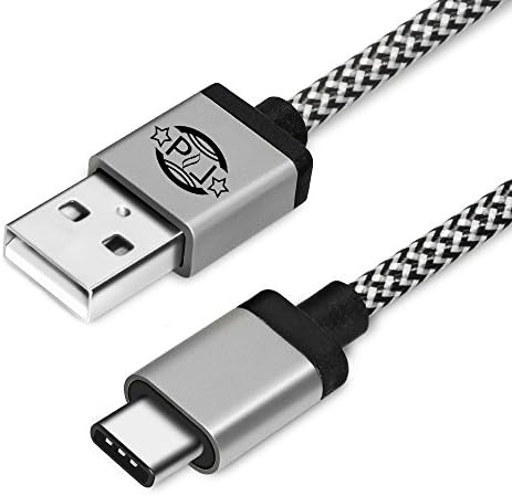 PHL 2 X 3.3 Feet(1M) Braided USB Type C USB C Cable for Nexus 6P, Nexus 5X, OnePlus 2, Lumia 950, Lumia 950XL, Chromebook Pixel, Pixel C, New Macbook 12 inch, ZUK Z1 and More (sliver)