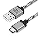 PHL 2 X 3.3 Feet(1M) Braided USB Type C USB C Cable for Nexus 6P, Nexus 5X, OnePlus 2, Lumia 950, Lumia 950XL, Chromebook Pixel, Pixel C, New Macbook 12 inch, ZUK Z1 and More (sliver)