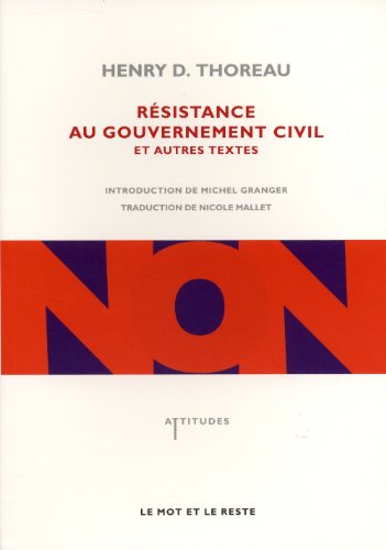 Résistance au gouvernement civil