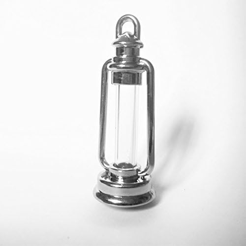 Silver Lantern Pendant Necklace