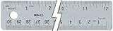 C-Thru Flexible Steel 12" Cork Back Ruler