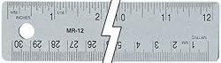 C-Thru Flexible Steel 12" Cork Back Ruler