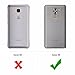 Honor 6X Case, EasyAcc Huawei Honor 6X 5.5'' Soft TPU Case Crystal Clear Transparent Slim Anti Slip Case Back Protector Cover Shockproof for Honor 6X