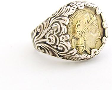 Bronze coin ring