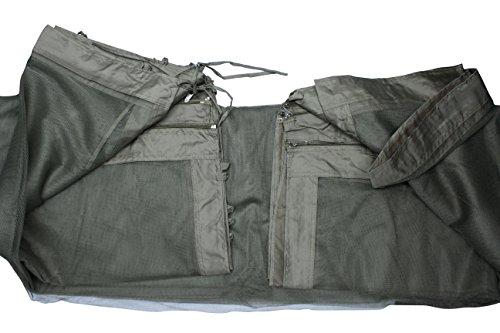 Living Accents 10ft x 10ft 4-Panel Universal Rain Proof Replacement Gazebo Mosquito Netting (Gazebo sold separately)