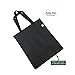 Tundra Tote Reusable Shopping Bags (5 Pack, Black) Hold Over 40 lbs, Extra Large, Heavy Duty Tote Bags with Long, Reinforced Handles and Removable Plastic Bottoms for Extra Strength and Ease of Use