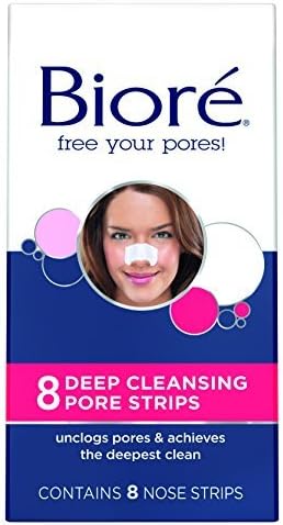 Biore Deep Cleansing Pore Strips, 8 Count by Bior