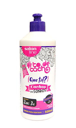 Linha Tratamento (#ToDeCacho) Salon Line - Creme De Pentear Que Tal? Cachos Dos Sonhos 500 Ml - (Salon Line Treatment (#Curls) Collection - How About That? Dream Curls Combing Cream 500ml)
