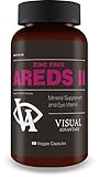 Zinc Free AREDS II for Eye Health - 3 Month Supply - Based on the Areds II Study but Without Zinc