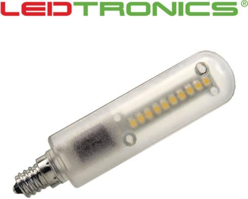 EXTRA Bright Warm White 3000K LED T6 Exit Sign Bulb, E12 Candelabra Base, 2/Pkg