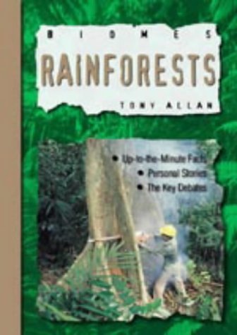 Rainforest and Biome children\'s book cover