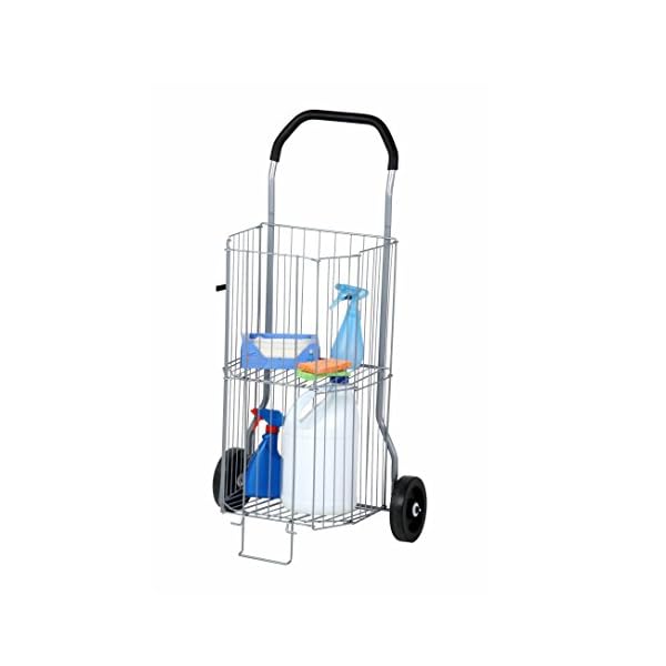 Honey-Can-Do-CRT-01383-2-Tier-All-Purpose-Wheeled-Utility-Cart-by-Honey-Can-Do