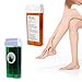 Belle 150g(5.30oz) Water Soluble Depilatory Sugar Wax Cartridge Waxing Aloe Vera with Honey 2 Wax Rollers on for Professional Use