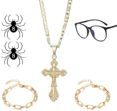 Amazon.com: Anime Cosplay Necklace,Anime Cross Necklace with 2PCS