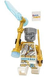 LEGO Ninjago Crystalized: Golden Zane Minfigure