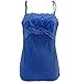 Felina Women's Charming Lace & Modal Camisole Medium Denim/Sky Blue