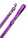 Primal Pet Gear Dog Leash 6ft Long,Traffic Padded Two Handle,Heavy Duty,Reflective Double Handles Lead for Control Safety Training,Leashes for Large Dogs or Medium Dogs,Dual Handles Leads(Purple)