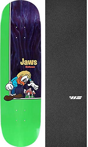Aaron Homoki Birds Green/natural Skateboard Deck - 8.25" X 3