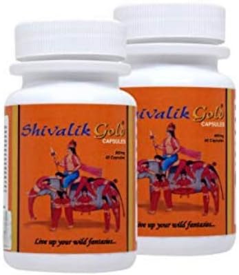 Shivalik HerbalsGold 80 Caps- Nyaa Josh, Bharpoor Shakti and Natural Health- Complete Health for Men