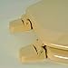Deluxe Harvest Gold Wood Elongated Toilet Seat