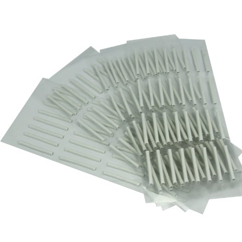 Baisidai New S M L 160/128 Pcs Sticky Rods False Eyelash Perming Curlers Curling Perm Tool (M, 128pcs)