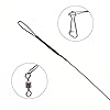 Croch-Stainless-Steel-Wire-Leader-for-Fishing-with-Swivels-and-Snaps-30-lb