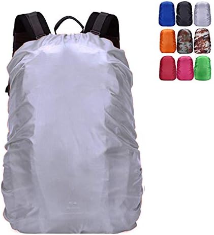 Aixingyun Waterproof Backpack Rain Cover, Upgraded Adjustable Anti-Slip Rainproof Backpack Cover for Hiking, Camping, Hunting, Biking and Traveling (15-85L)