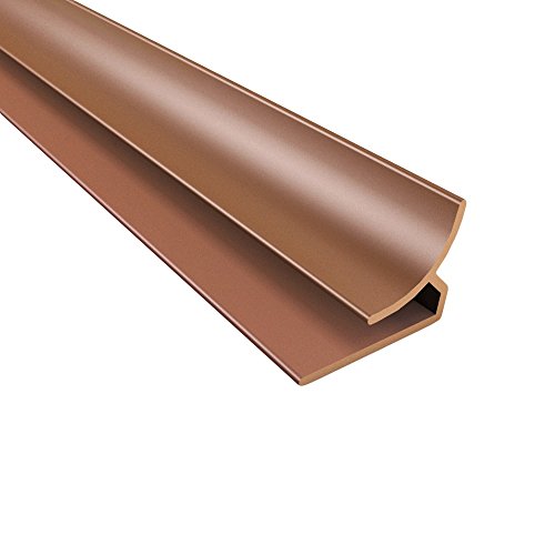 Fasade Easy Installation Traditional 1 Argent Copper Backsplash Panel for Kitchen and Bathrooms (18 sq ft Kit)