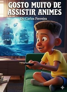 Livro Gosto muito de assistir animes