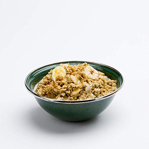 Granola with Bananas, Almonds & Milk, 16 Grams of Protein, Vegetarian, 9.5 oz/pouch, 2 Servings Pouches, 6 Count