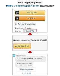 3.5mm Headphone Splitter Adapter, MillSO CTIA Audio