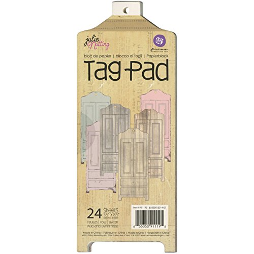 Prima Marketing Julie Nutting Mixed Media Tag Pad 3.5