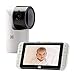 KODAK Cherish C525 WiFi Video Baby Monitor with Full Room View, Parent Unit for Constant Monitoring and App Quick Check-ins