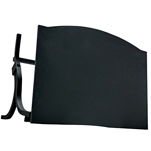 Titan High-Efficiency Log Grate with Reflective Fireback 21" Wide, 15.5" Tall