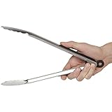 CLS Premium Padded 12-Inch Stainless-Steel Locking Tongs