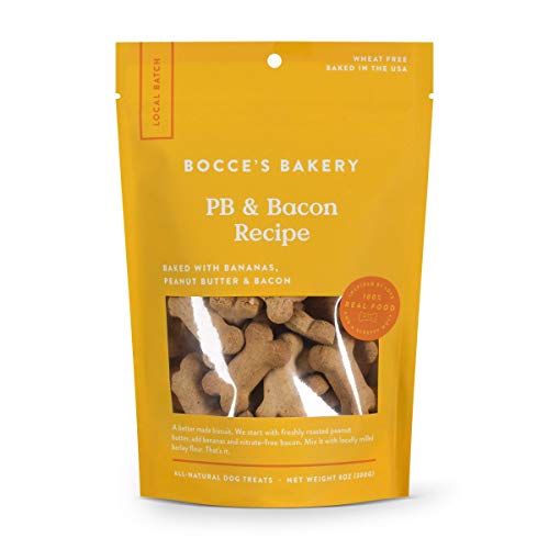 Bocce'S Bakery Pb + Bacon Biscuits - 8 Oz